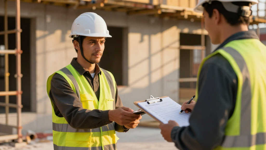 Tipps für eine nachvollziehbare Übergabe auf der Baustelle